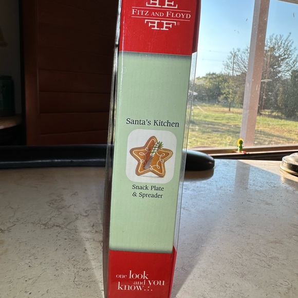 Fitz and Floyd snack plate and spreader - Picture 5 of 6